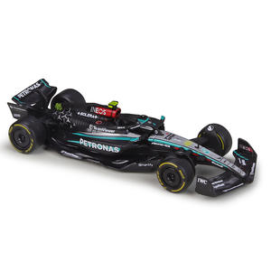Modèle de voiture de course Formule 1 en alliage moulé sous pression à l'échelle 1:43, style F1, véhicule de simulation, jouet de collection saison 2024 - Product Image 1