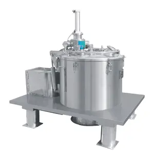 PGZ1250N Flat plate automatic scraper bottom discharge filter centrifuge