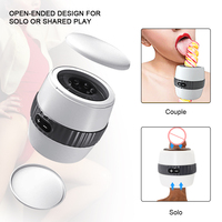 Automatischer Saug-Masturbator für Männer – Orale und Vaginale Penetration – Vibrator und Sextoy für männliche Selbstbefriedigung – Masturbationsbecher