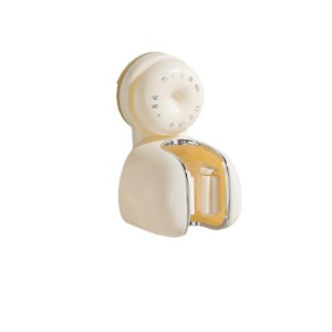 Suction Mounted Bathroom Towel Holder Rectangular Durable Corner Wall Mount No Drill Strong Hold Custom Size - Product Image 1