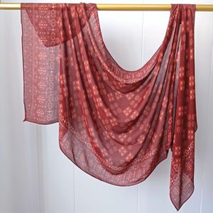 Écharpes traditionnelles pour femmes, en jersey de coton, hijab imprimé numérique, design ethnique, <span class=keywords><strong>voile</strong></span> respirant pour femmes musulmanes, hijab en modal - Product Image 6