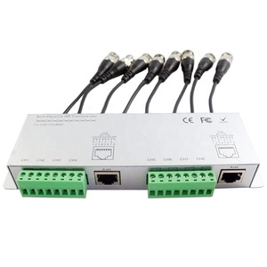 8 ch BNC إلى UTP Cat5/5e/6 كابل 720P 1080P 5mp 8mp HD فيديو balun جهاز الإرسال والاستقبال - Product Image 1