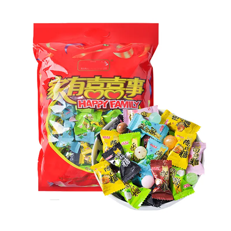 2.5kg bulk mixed flavor snack assorted candy ball orange peel candy hard candy