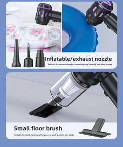 Aspirateur à main pour voiture multifonctionnel à LED, alimenté par batterie, 20000Pa, avec fonction de soufflage d'air - Product Image 3
