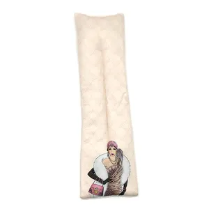 Thérapie micro-ondable graines de lin coussin chauffant imprimé couverture blé sac cou chaud oreiller chaleur sac chaud froid pack réutilisable chaleur pack