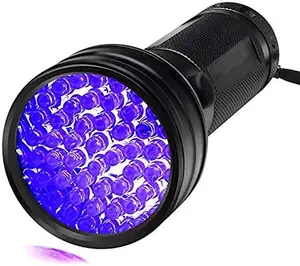 Hot Sell 51 LED 395nm UV Ultraviolet Blacklight Flashlight UV Torch Detector For Dog Urine Dry Stains Bed Bug