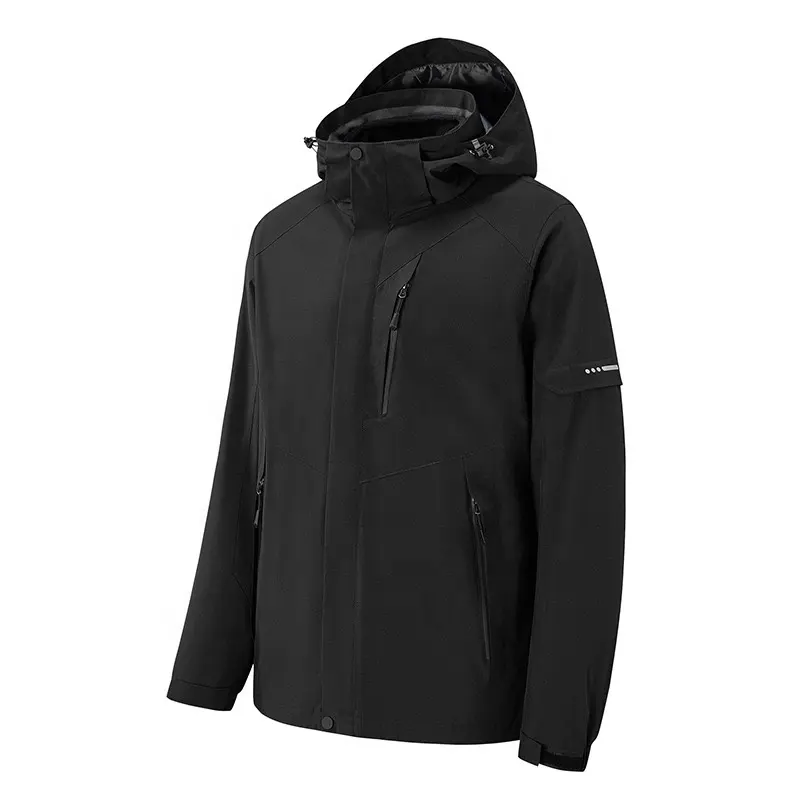 Nouvelles femmes et hommes vestes de randonnée résistant à l'eau coupe-vent costume d'extérieur imperméable Camping randonnée veste pour voyage chaud Standard