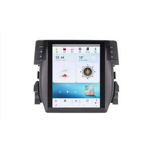 วิทยุติดรถยนต์ขนาด 10.4 นิ้ว ระบบ Android Carplay สำหรับรถยนต์ฮอนด้า ซีวิค ปี 2016-2020 หน้าจอสัมผัส เครื่องเสียงติดรถยนต์พร้อมระบบนำทาง เครื่องเล่นวิดีโอ GPS - Product Image 1