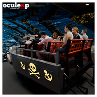 Cinéma VR des Bermudes 2027, simulateur de montagnes russes en réalité virtuelle, machine de jeu d'arcade pour aire de jeux intérieure, théâtre de vol 12D