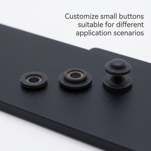 Mini-boutons poussoirs en silicone, interrupteurs à bouton-poussoir momentané avec LED intégrés en caoutchouc, en silicone - Product Image 6