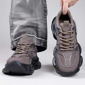 Chaussures de sport décontractées pour hommes, en mesh, avec coussin d'air, style chunky, pour l'automne - Product Image 2