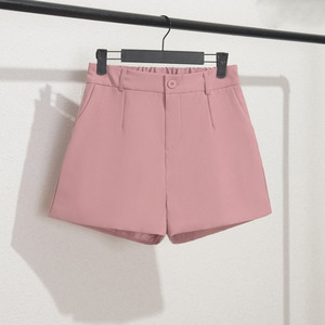 Summer <strong>Black</strong> <strong>Shorts</strong> Women Korean Fashion Office High Waist <strong>Shorts</strong> <strong>Ladies</strong> Solid Color Street Pockets Casual <strong>Short</strong> Pants - Product Image 4