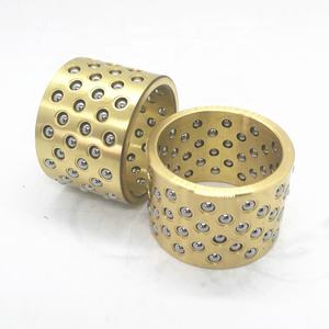 ปรับแต่งตลับลูกปืนเชิงเส้น ลูกปืนทองเหลือง ตัวกรงลูกปืนทองเหลือง บุชชิ่งทองแดง - Product Image 5