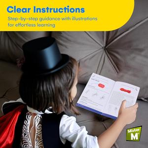 Kit magico per bambini oggetti di scena di qualità 150 <span class=keywords><strong>trucchi</strong></span> con carte facili da imparare <span class=keywords><strong>Set</strong></span> di maghi principianti per aspiranti maghi - Product Image 4