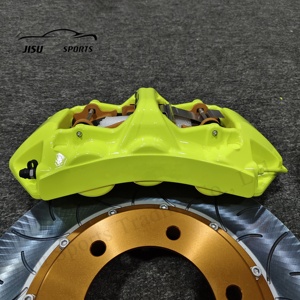 Jeu <span class=keywords><strong>de</strong></span> freins à étrier GT6 à 6 pistons avec kit <span class=keywords><strong>de</strong></span> freins 355/380mm pour Toyota Fortuner Hilux Infiniti Q50 Porsche VW MK2 MK6 MK7 - Product Image 2