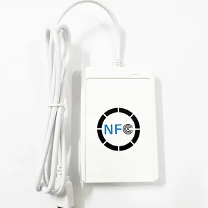 Nfc RFID Smart Card Reader Writer Copier Duplicator Writable Clone Software USB 13.56mhz Writable Clone Software USB