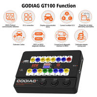 GODIAG GT100+ GT100 Pro Herramientas Automotrices Caja de Conexiones OBDII Conector ECU