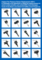 Sensor TPMS de Repuesto Original de Alta Precisión, Sensor TPMS Universal para Vehículos