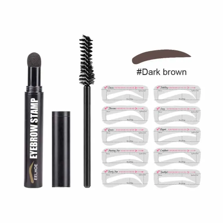 Großhandel Vorlage Augenbrauen Zeichnung karte Brow Make-up Schablone Pflege Shaping Assistant Set