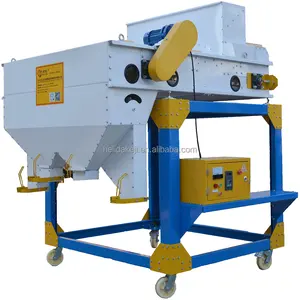 China manufacturer agricultural farming used grains processing magnetic 13 m width roller grain magnetic separator