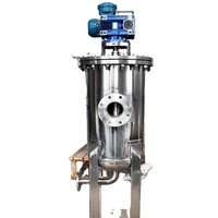 Filtres automatiques de nettoyage d'écran jusqu'à 80 microns, protégeant deux étapes de filtres à sable dans le processus de traitement de l'eau potable