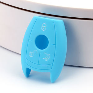 Cubierta <span class=keywords><strong>de</strong></span> llave <span class=keywords><strong>de</strong></span> coche inteligente <span class=keywords><strong>de</strong></span> 3 botones <span class=keywords><strong>de</strong></span> silicona antipolvo con múltiples opciones <span class=keywords><strong>de</strong></span> color superventas - Product Image 4