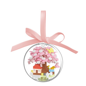 Mekansm – blocs de construction de micro-particules, boule de cristal, modèle de maison dans les arbres, ornements, jouets éducatifs pour enfants de 5 à 7 ans - Product Image 5