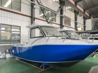 Bateaux de pêche en aluminium australiens Profisher avec cabine, prix d'usine pour 6 personnes, yacht de pêche en mer avec livraison