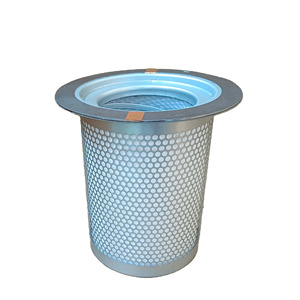 Séparateur d'huile pour compresseur d'air industriel Mengma, état neuf, LE 22 008, filtre à élément à vis en fibre de verre, argenté, garantie 6 mois - Product Image 1