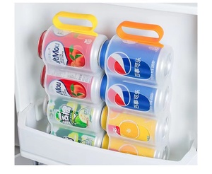 Boîte de rangement pour Soda, bouteille de boisson, pratique, distributeur transparent, organisateur de rangement pour réfrigérateur de cuisine - Product Image 3
