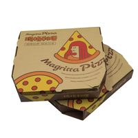 Boîte à pizza en papier de 10 pouces avec impression personnalisée, boîte à pizza en carton