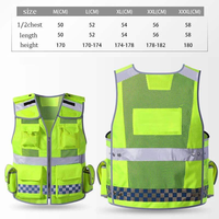 Gilet di Sicurezza ad Alta Visibilità Riflettente - Leggero e Traspirante per Lavori all'Aperto