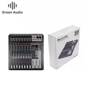 GAX-S8 Mixer Audio Multifungsi Oem untuk Grosir