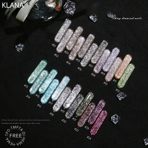 Gel de Uñas con Diamantes Starlight de 24 Colores, 1KG, Efecto Brillante y Destellos Disco, Removible en Acetona, para Manicura, Marca Privada - Product Image 2