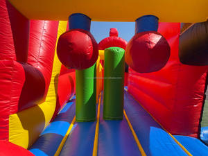 Tobogán Inflable <span class=keywords><strong>de</strong></span> PVC para Exteriores <span class=keywords><strong>de</strong></span> 8x4.5m <span class=keywords><strong>de</strong></span> la Marca Xinyue, Tobogán Acuático para Niños, Casa <span class=keywords><strong>de</strong></span> Brinco para Parques <span class=keywords><strong>de</strong></span> Trampolín - Product Image 5