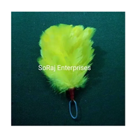Soraj Enterprises Plumes de volaille teintées de 3,6 pouces pour la confection de vêtements, projets artistiques, accessoires de mode, décoration de mariage et de fête