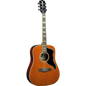 <span class=keywords><strong>Chitarre</strong></span> EKO-RANGER VI VR EQ naturale TOP macchiato, HQ elettrificato chitarra acustica, sistema Fishman Sonitone, Top in abete rosso - Product Image 2