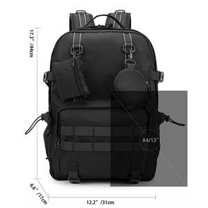 Mochila Personalizada con Logotipo Personalizado OEM, 600D, USB, Duradera, Informal, Deportiva, Escolar, de Viaje, para Portátil - Product Image 5