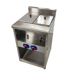 Cocedor de Pasta a Gas de 4 Canastas, Equipo de Cocina Comercial Vertical, Electrodoméstico de Cocina de Acero Inoxidable para Negocios de Alimentos - Product Image 5