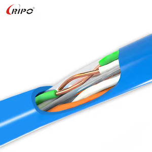 Cat6 UTP <b>communication</b> <b>cable</b> 24AWG Oxygen-Free Copper Twisted Pair Shielded Ethernet LAN <b>Cable</b> for Office Industrial Use - Product Image 5