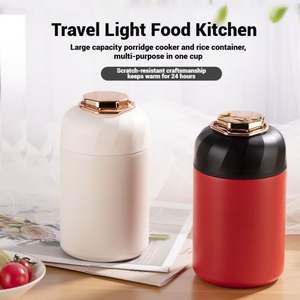 Termo Portátil de Acero Inoxidable, Recipiente Aislado al Vacío Personalizado para Comida, para el Almuerzo Escolar - Product Image 4