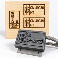 Mesin Embossing Hot Stamping Palet Kayu dengan Alat Branding Listrik Genggam IPPC