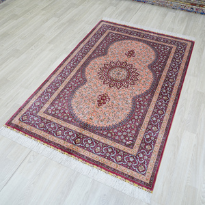 122x183cm <strong>Turkish</strong> <strong>Rugs</strong> Istanbul Carpets Red Persian Road <strong>Uk</strong> and Silk Carpet - Product Image 3