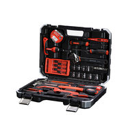 Juego de Herramientas para el Hogar MAXPOWER de 45 Piezas, Juego de Destornilladores de Precisión para Reparación Electrónica, Probador de Voltaje, Martillo, Alicates, Kit de Bricolaje