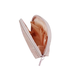 <b>Custom</b> Logo Ladies Makeup Pouch Small Travel <b>Lipstick</b> Organizer Fashion Cosmetic Bag with Zipper Closure for Women Dot Pattern - Product Image 4