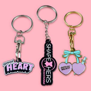 سبائك معدنية بطباعة سلسلة مفاتيح من المينا المعدنية التذكارية للنقش - Product Image 6