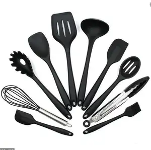 Conjunto de utensílios de cozinha, conjunto de utensílios de cozinha de silicone portátil para cozinha, utensílios/panelas