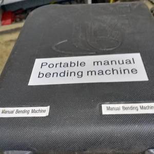Machine à plier les tôles <span class=keywords><strong>manuelle</strong></span> portable, fournisseur chinois - Product Image 4