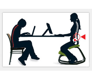 Epsilon – tabouret <span class=keywords><strong>de</strong></span> <span class=keywords><strong>bureau</strong></span> <span class=keywords><strong>ergonomique</strong></span>, extensible, pour le Yoga et la Posture, avec roulettes - Product Image 3