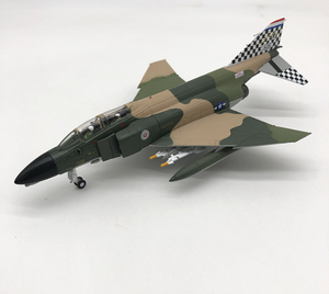 Modèle ZF 1:100 Avion de chasse supersonique américain F-4C Phantom II en alliage de simulation, modèle fini F4C, véhicules jouets en métal moulé sous pression - Product Image 4